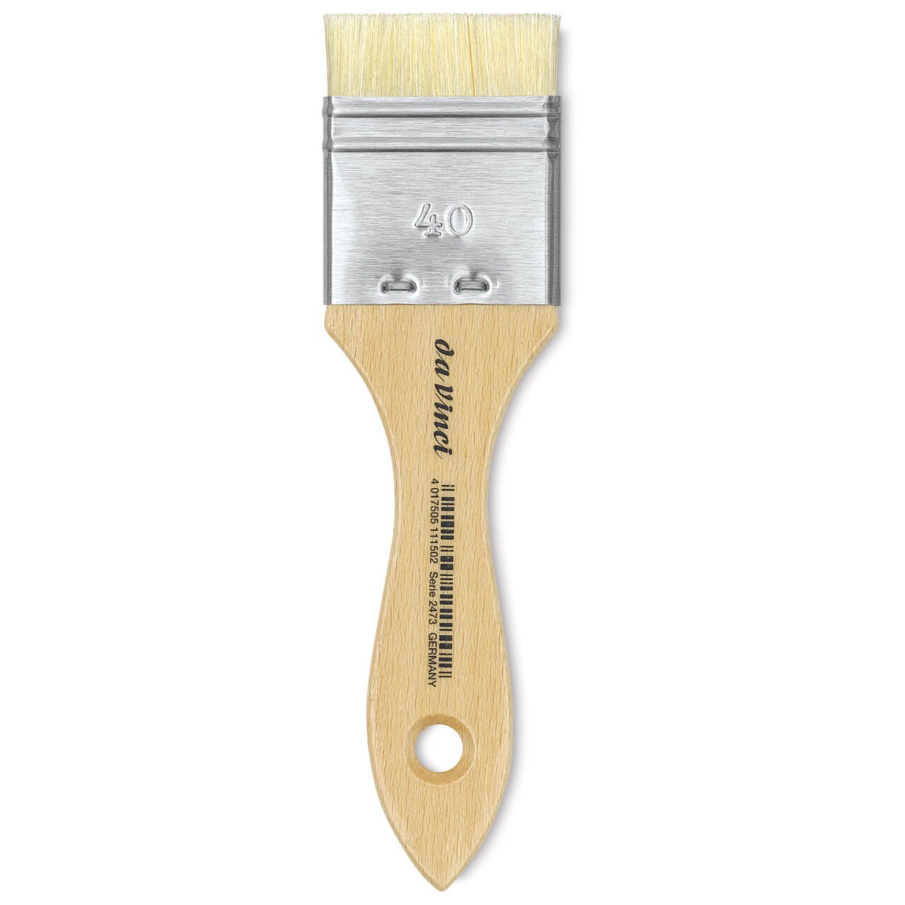 Da Vinci Maestro 2 Hog Bristle Brush - Mottler Extra Short, Short Handle, Size 40